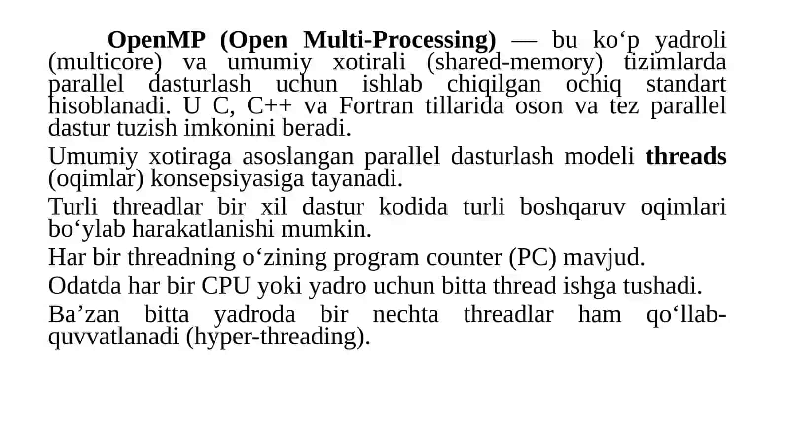 OpenMPstandarti 2