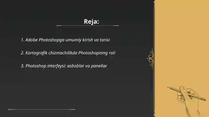 Adobe Photoshop dasturi 2