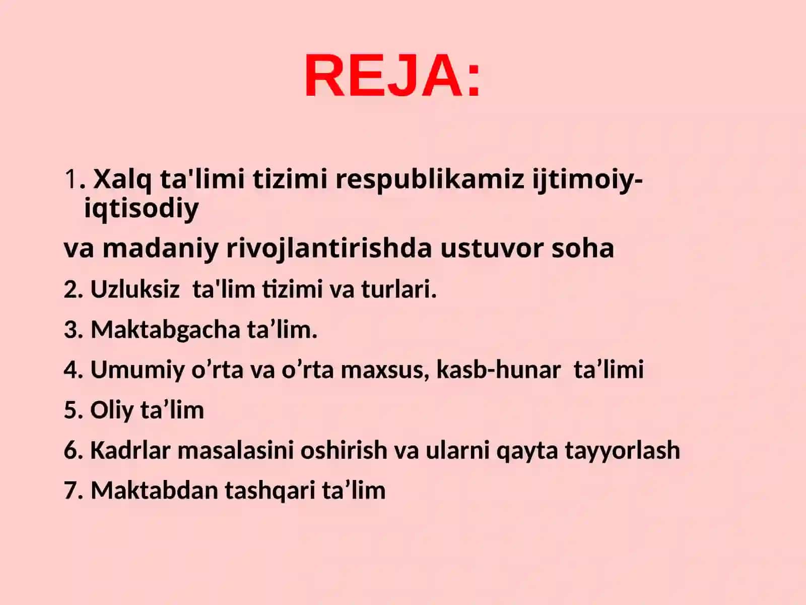 12.Uzluksiz ta'limdagi tendensiyalardan foydalanish asoslarini o'zlashtirishda haftalik pedagogik amaliyotning o'rni 2