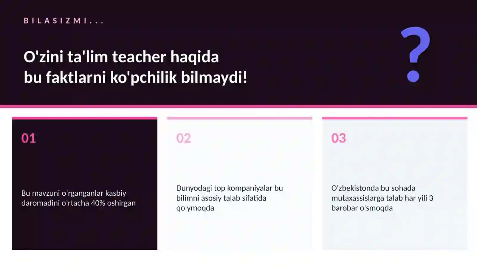 O'zini ta'lim teacher 2