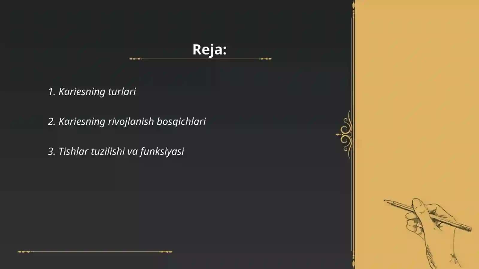 Ildiz Kariesi: Kilinikasi,Davolash, Tashxislash 2