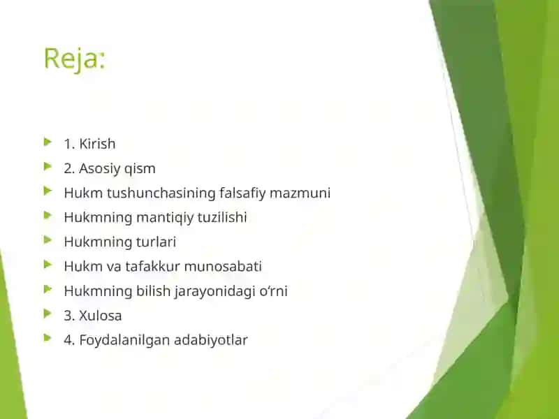 Hukmning mohiyati 2