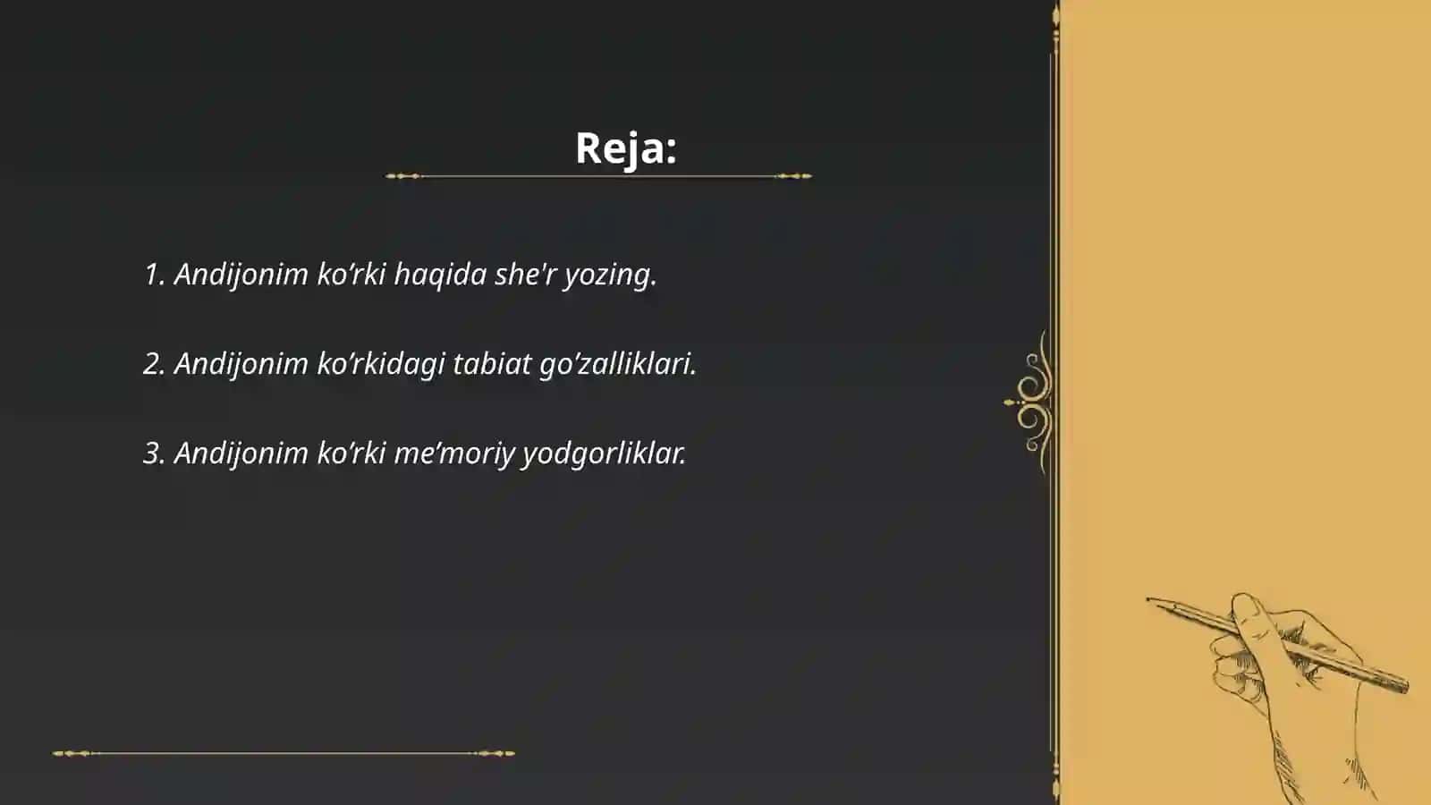 Andijonim ko’rki 2