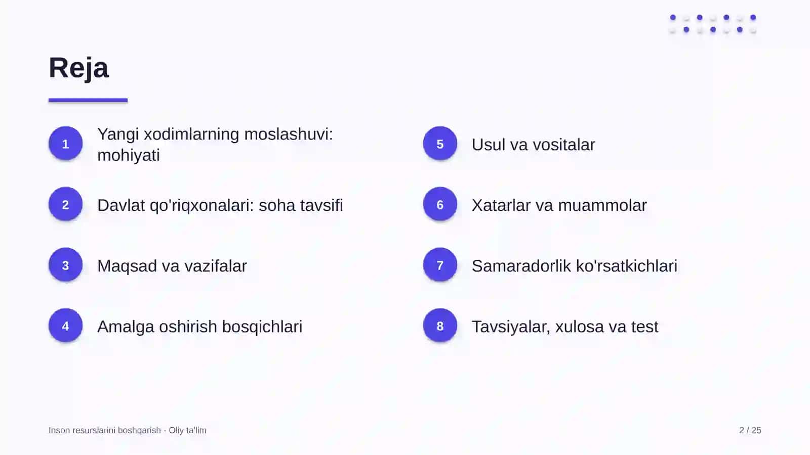 Yangi xodimlarning moslashuvi: mohiyati 2