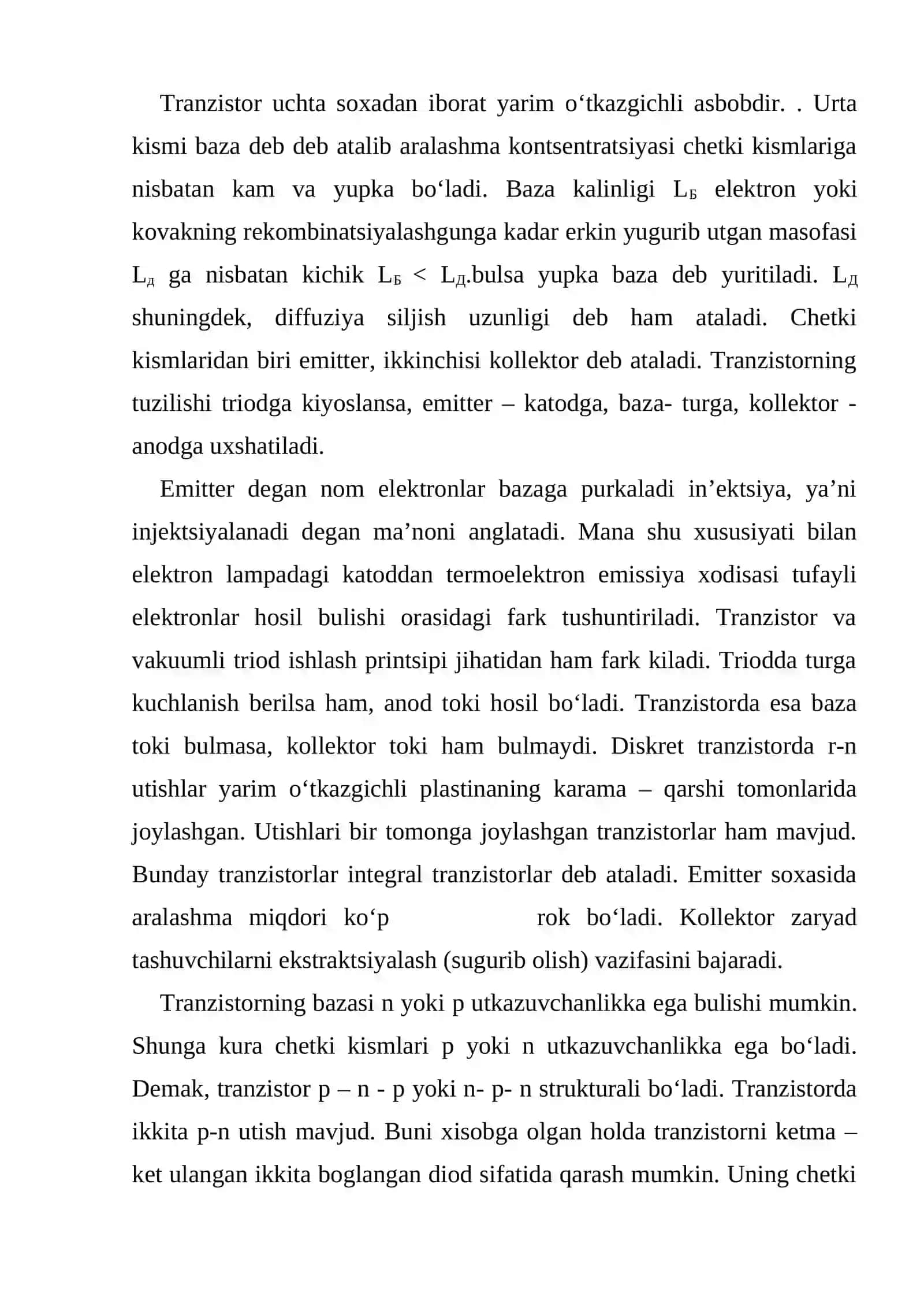 Tranziistorlar 2