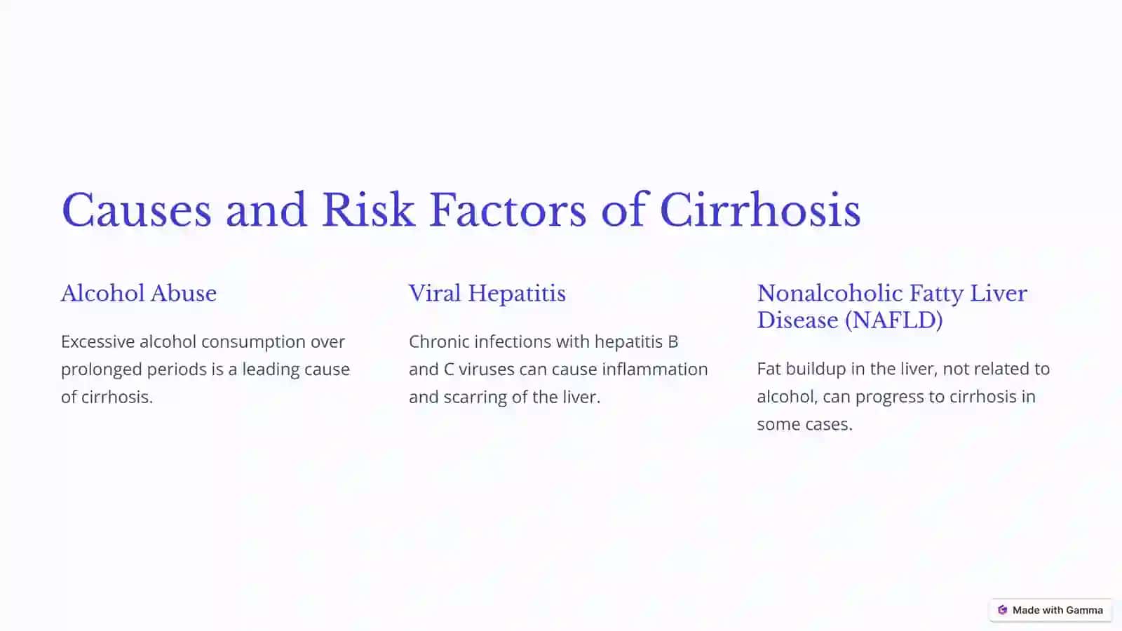 Understanding cirrhosis: A comprehensive overview 2