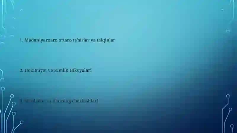 Markaziy Osiyo xalqlarining tarixshunosligi va manbashunosligi 2