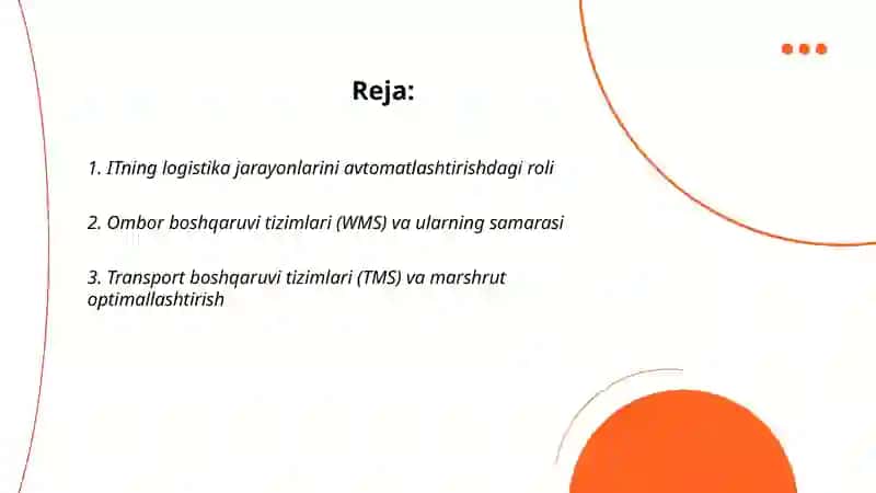 Logistikada IT ning roli (top 300) 2