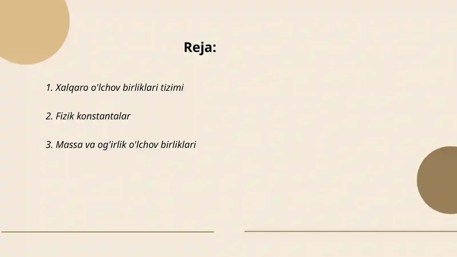 Xalqaro o'lchov birlikdagi bog'liqlik 2