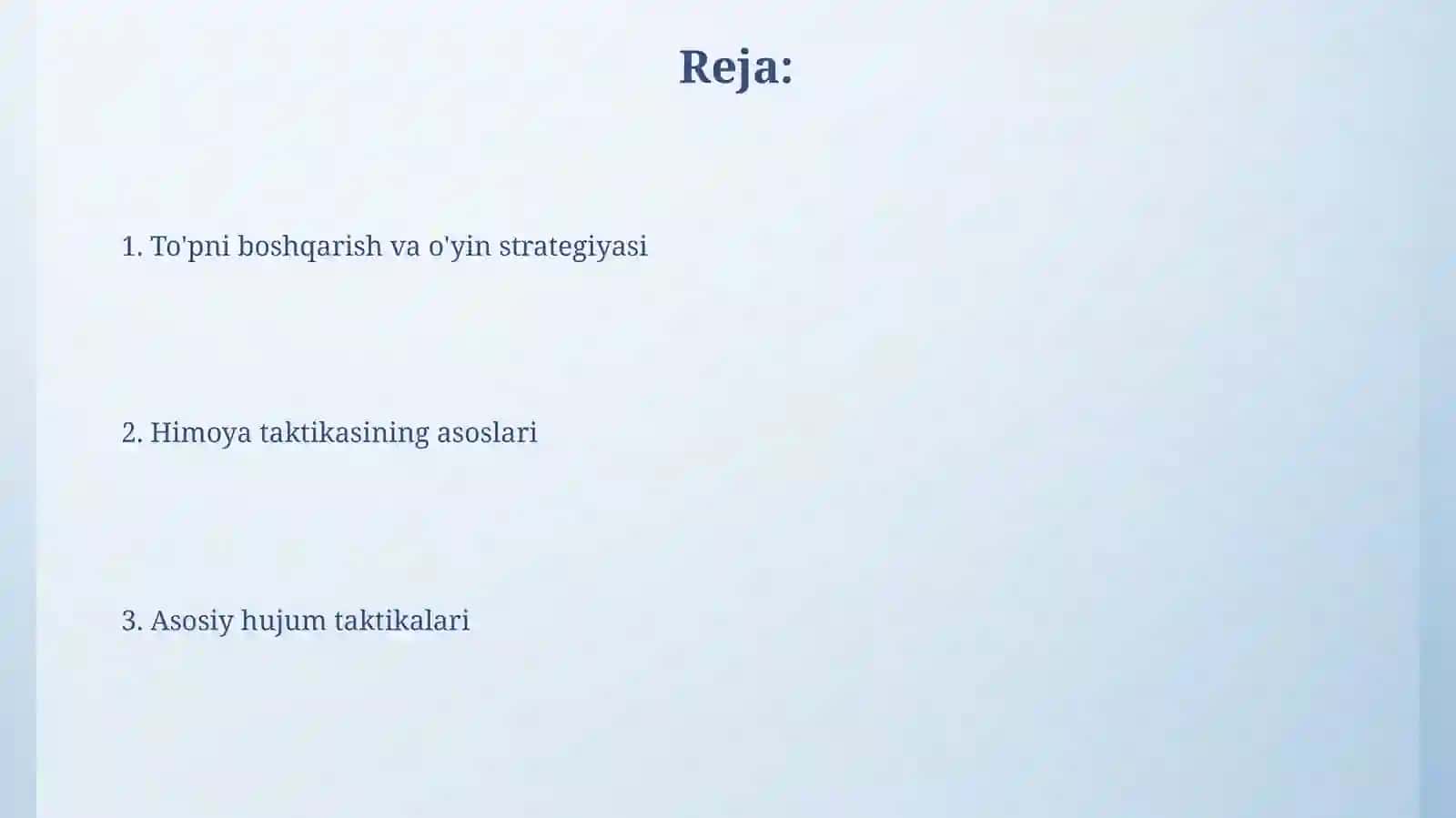 Basketbol oʻyin taktikasi asoslari 2