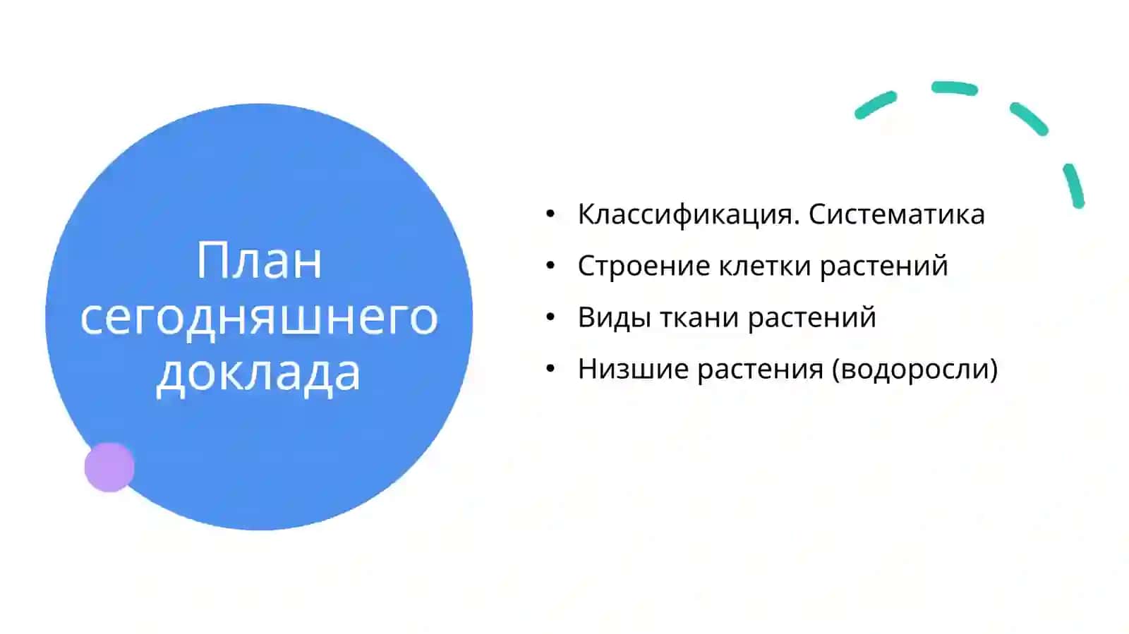 ПЕРВЫЙ РАЗДЕЛ БОТАНИКИ 2