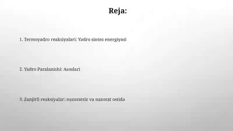 Termoyadro reaksiyalari 2