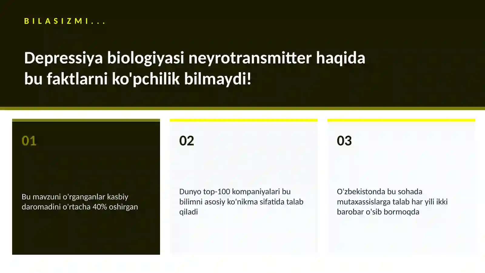 Depressiya biologiyasi neyrotransmitter 2