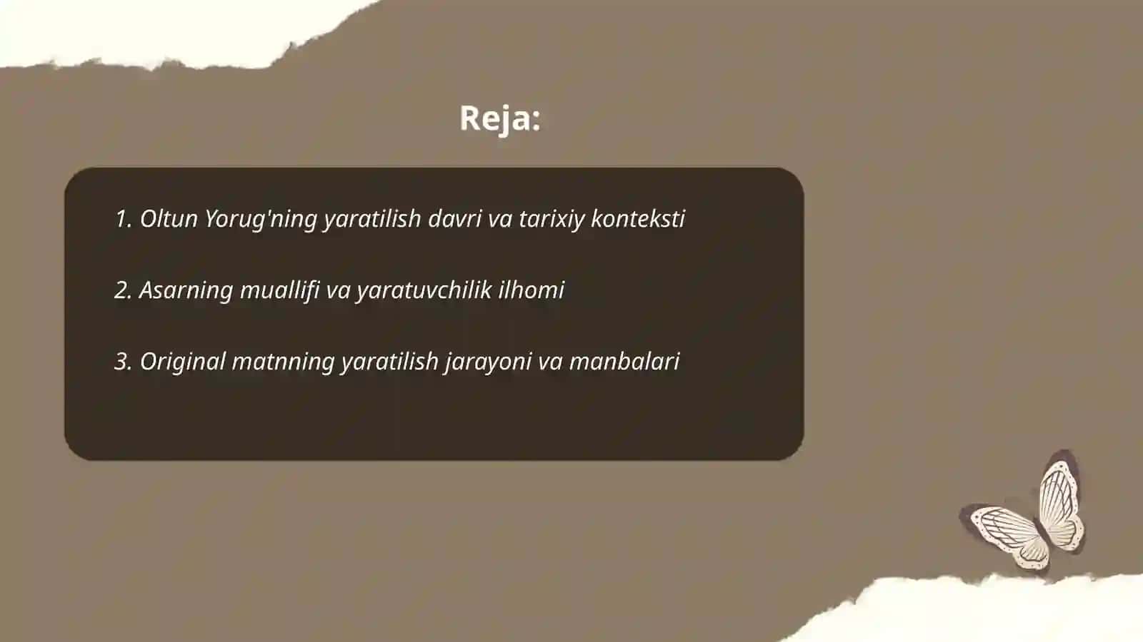 Oltun Yorug'ning yaratilishi,tarjimalari 2