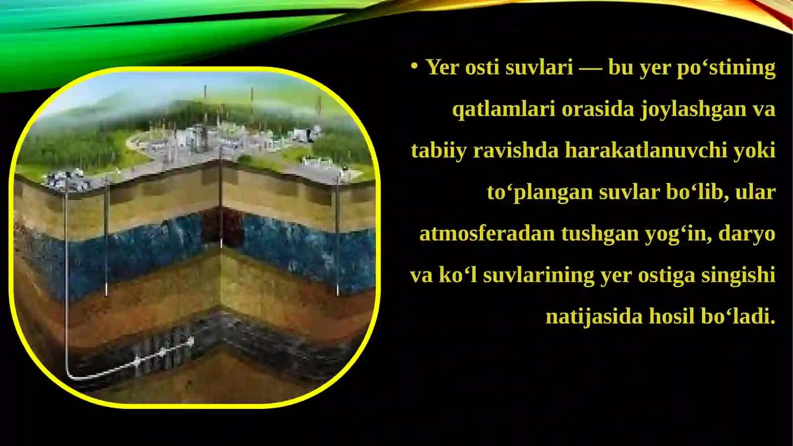 Yer osti suvlari 2