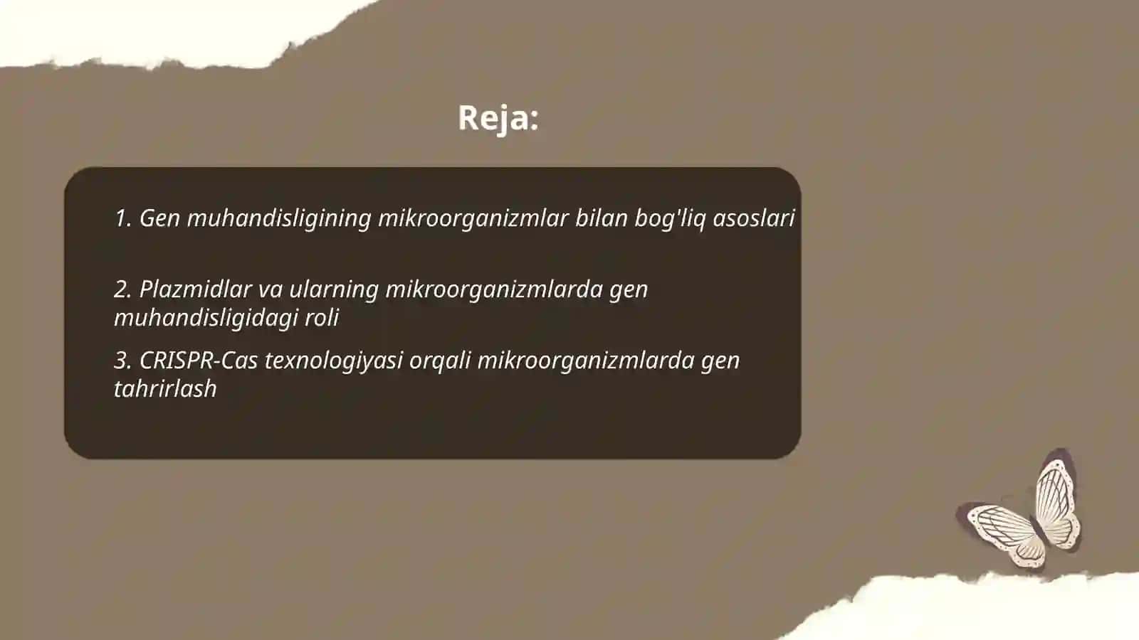 Mikroorganizmlarni gen muhandisligida qo'llanilishi va yutuqlari 2
