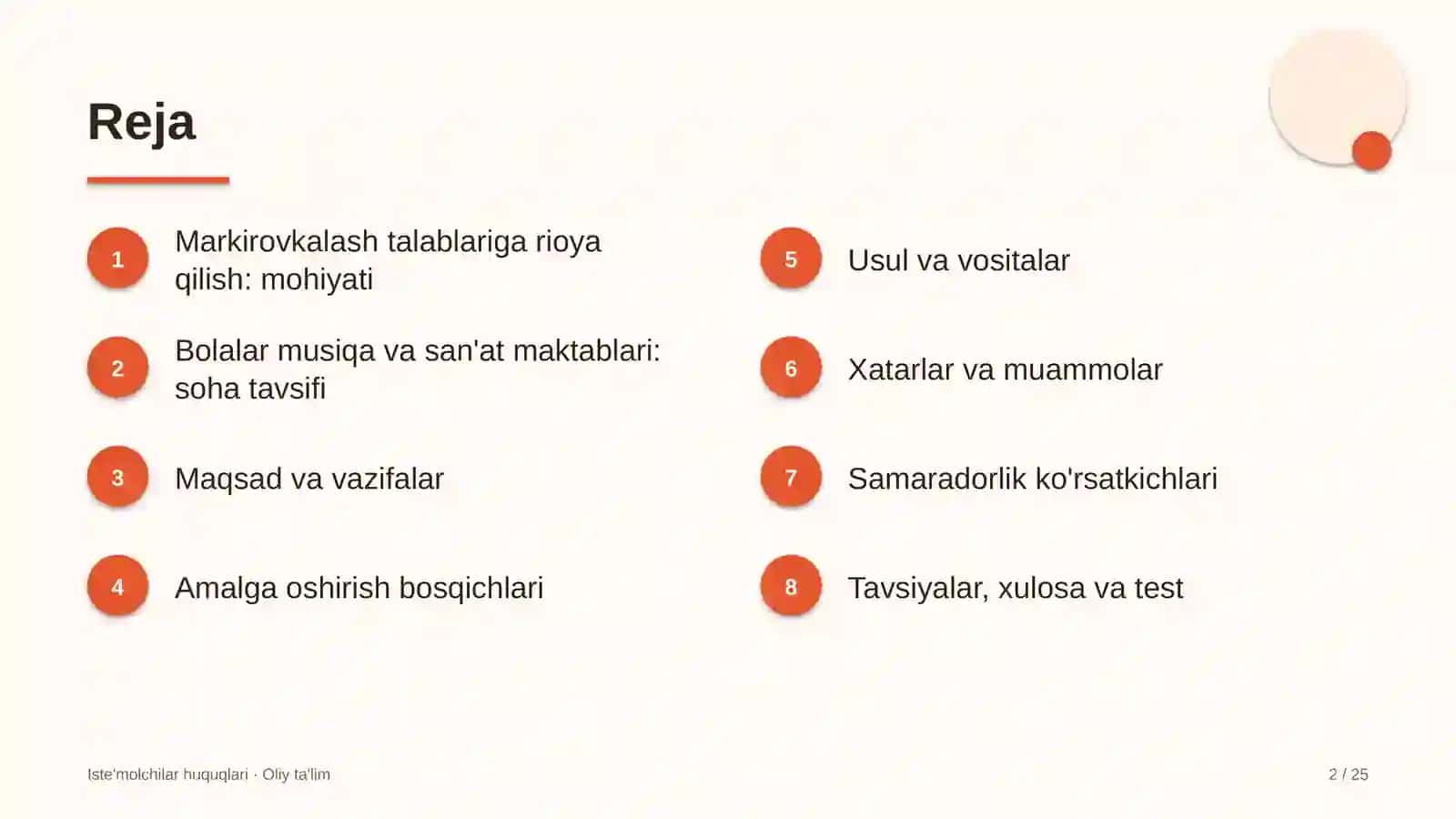 bolalar musiqa va san'at maktablarida mahsulotni markirovkalash talablariga rioya qilish 4894 2