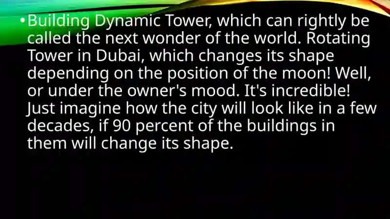 Rotating Tower in Dubai 2
