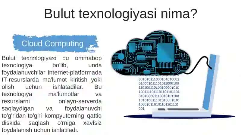 Internetda bulutli texnologiyalar bilan ishlash 2