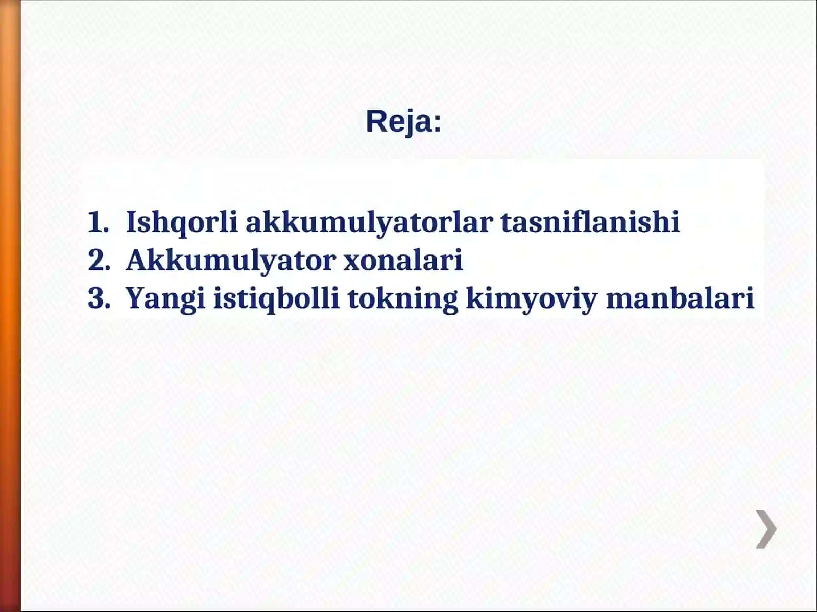 Ishqorli akkumulyatorlar 2