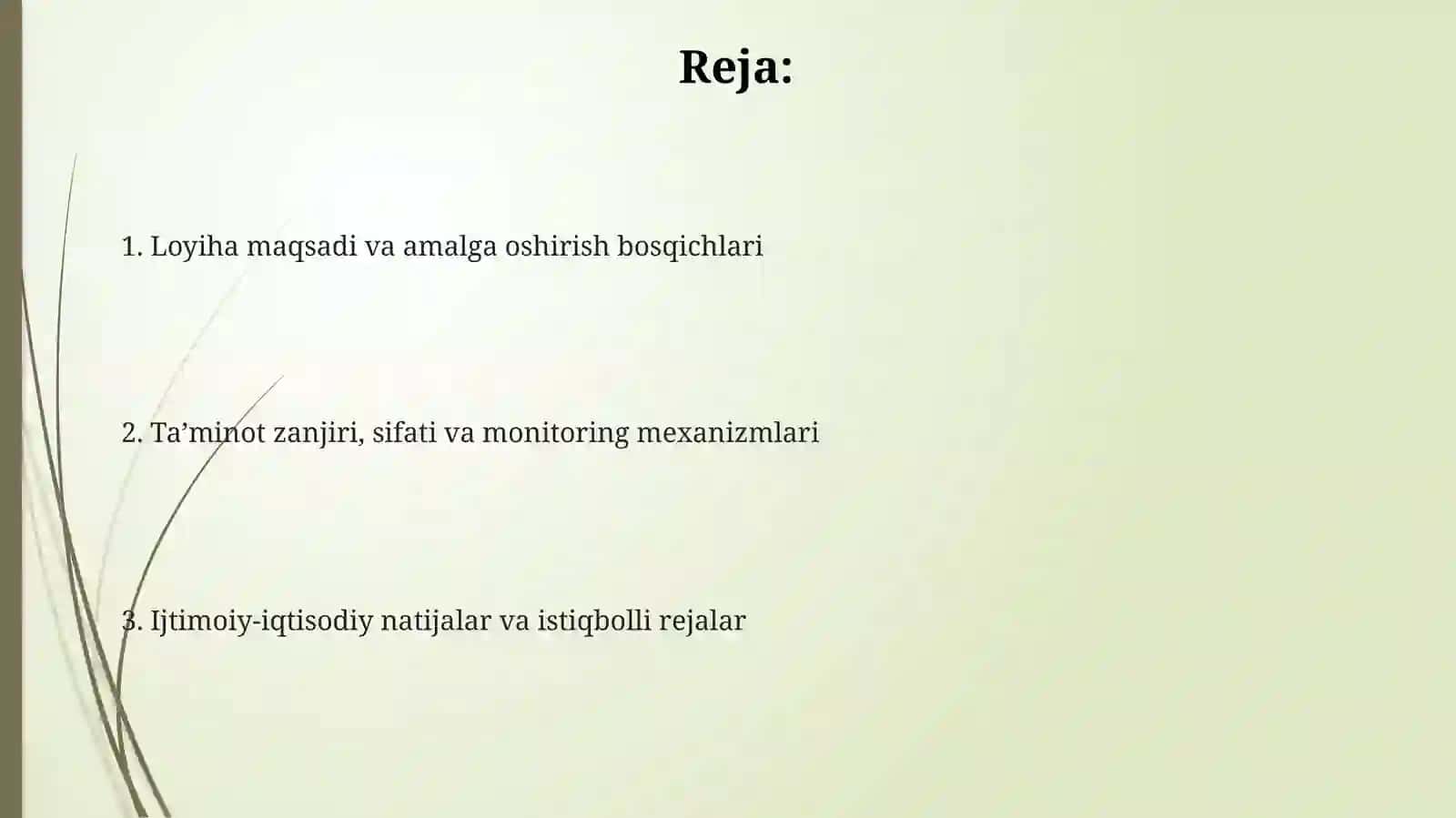 Qoraqalpog‘iston va Xorazm viloyatlari boshlang‘ich sinf o‘quvchilarini sifatli oziq-ovqat bilan ta’minlash loyihasi 2
