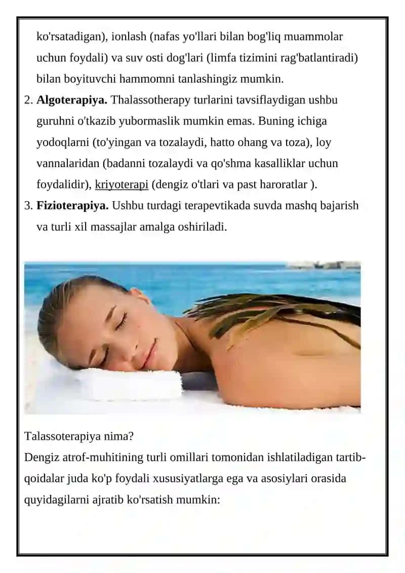 Talassoterapiya 2