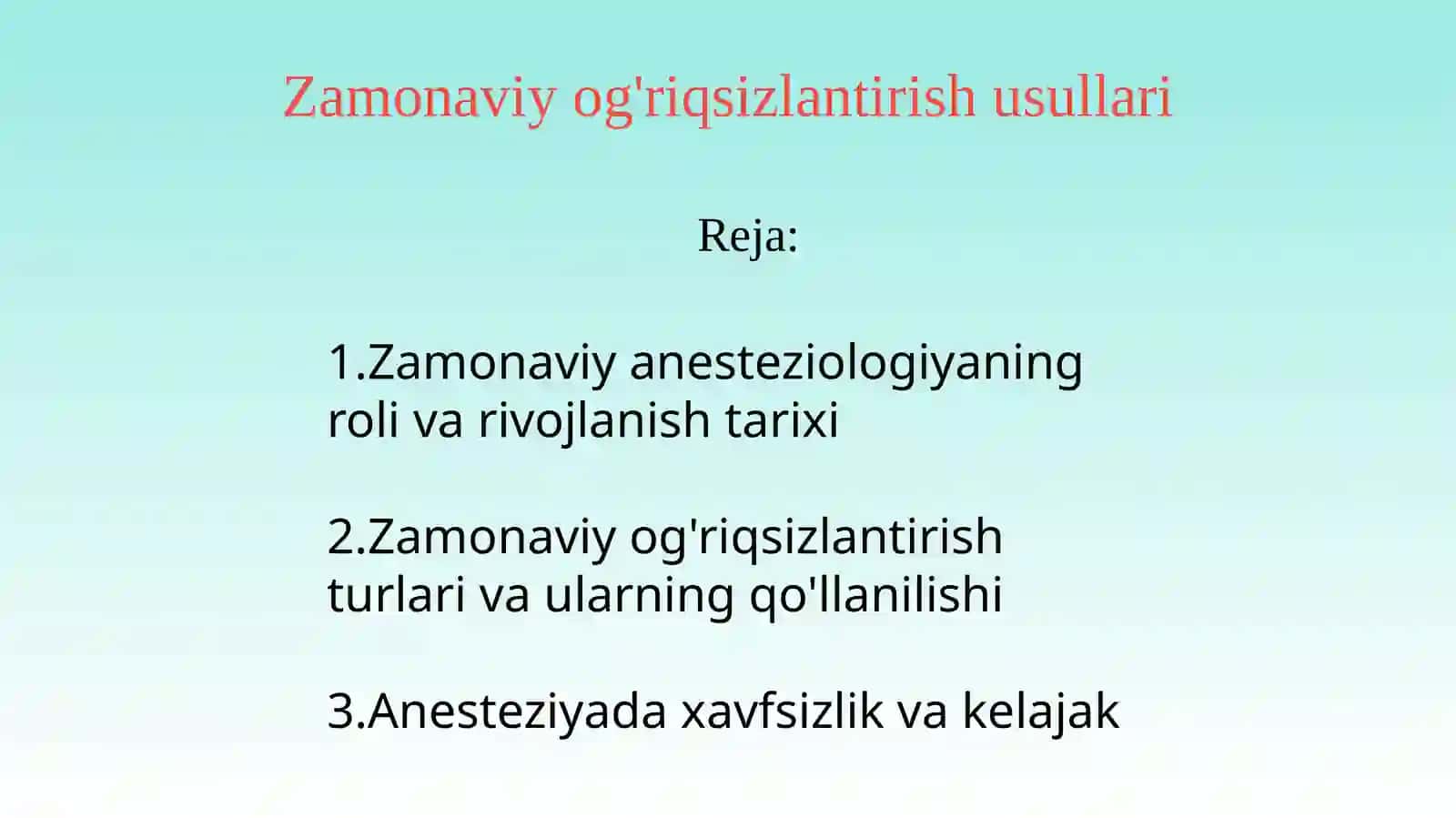 Taqdimot mustaqil ish slayid 2