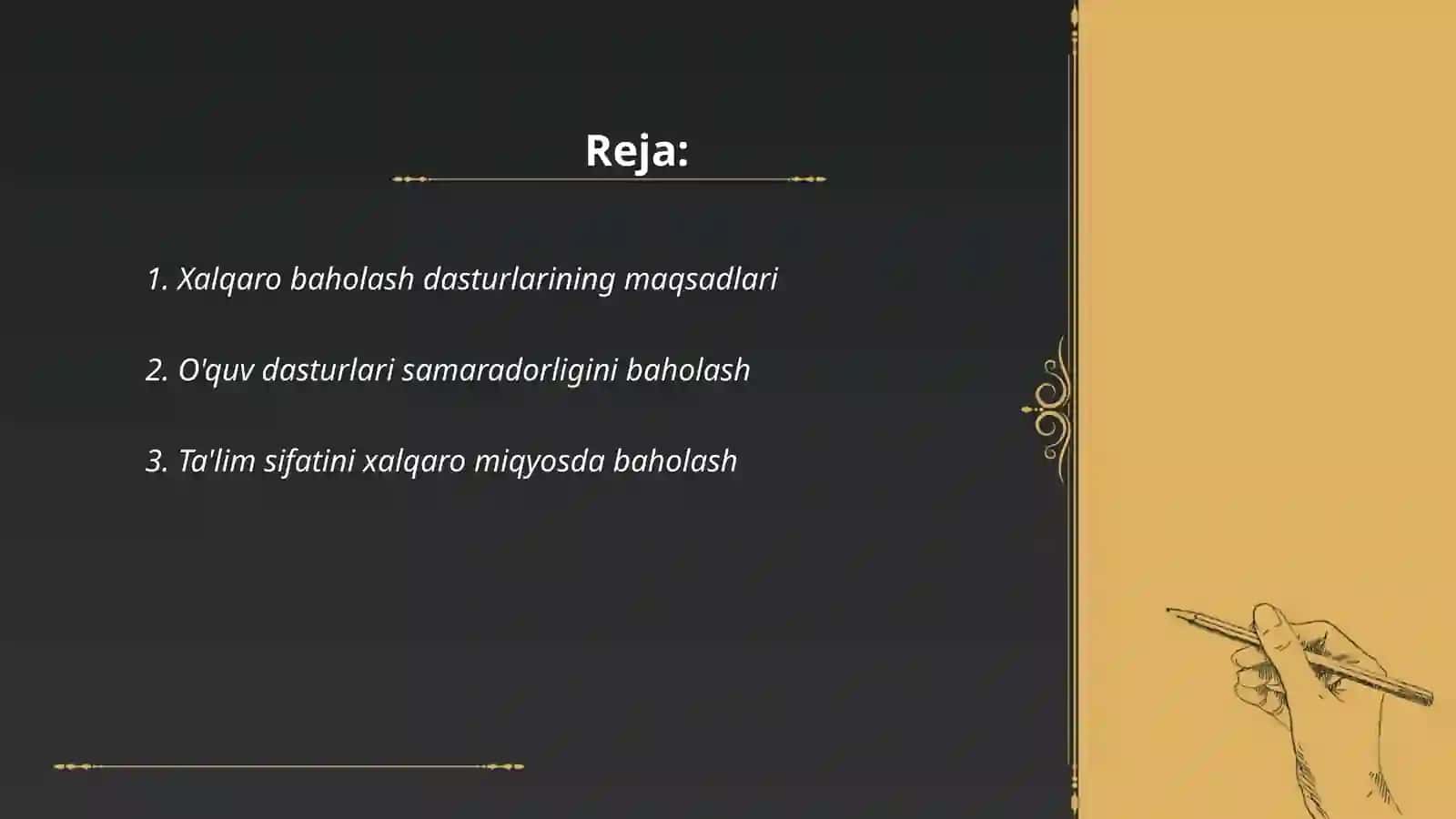 Xalqaro baholash dasturlari 2