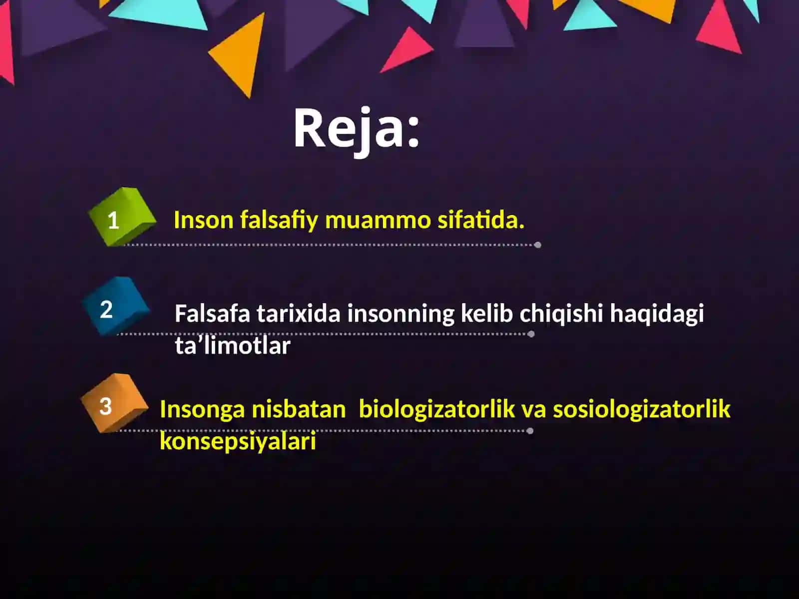 Sharq va g'arb falsafasida inson masalasi 2