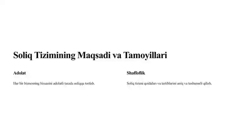Biznesni Toifalarga Ajratishning Nazariy va Amaliy asoslari 2