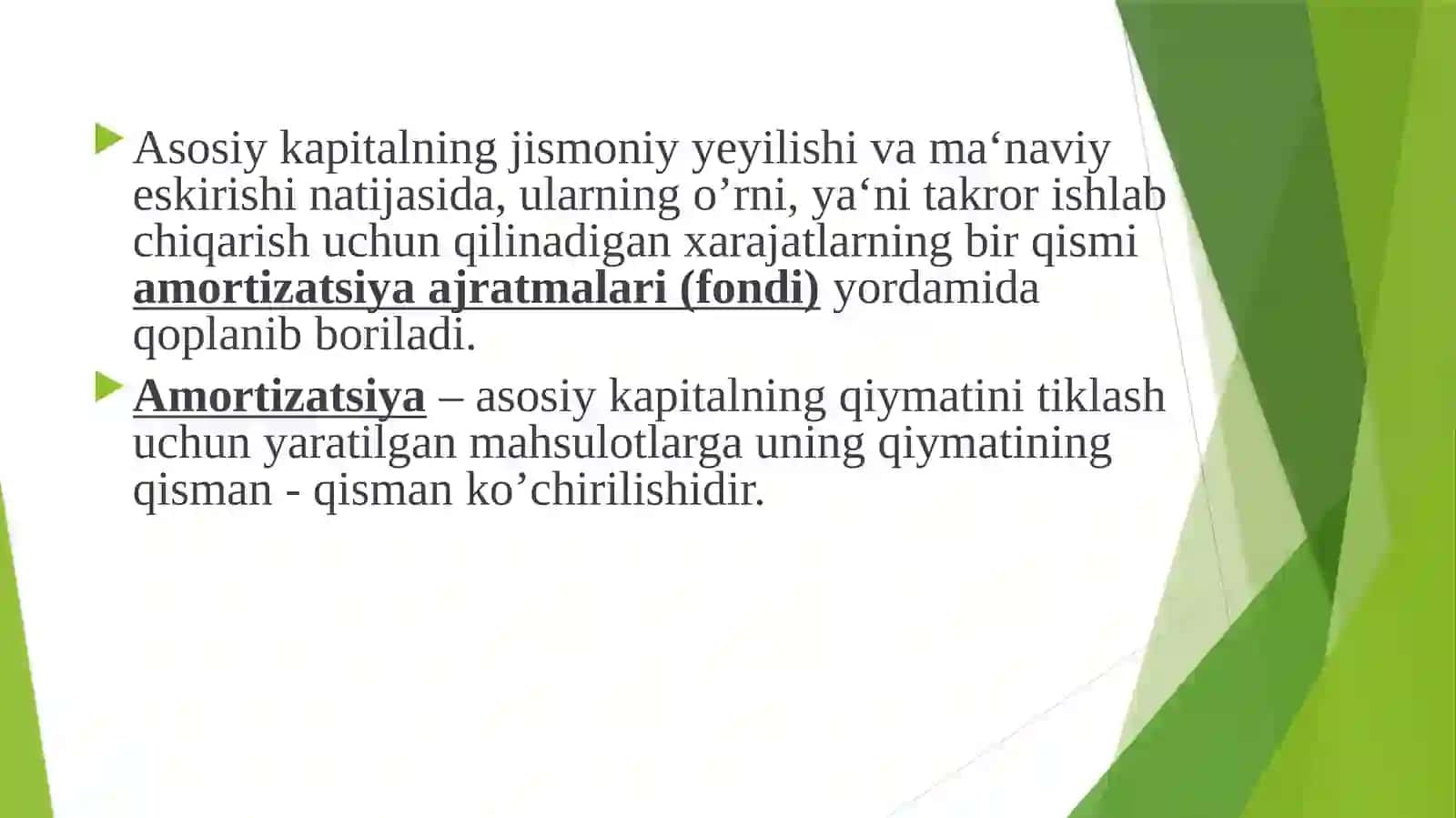 Ishlab chiqarish xarajatlari tushunchasi va uning tarkibi 2