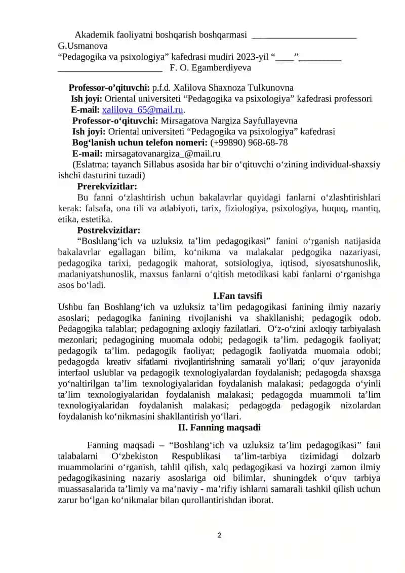Boshlang‘ich va uzluksiz ta’lim pedagogikasi 2