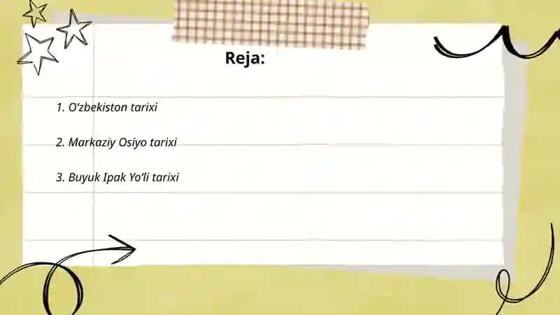 Oʻzbekiston tarixi 2
