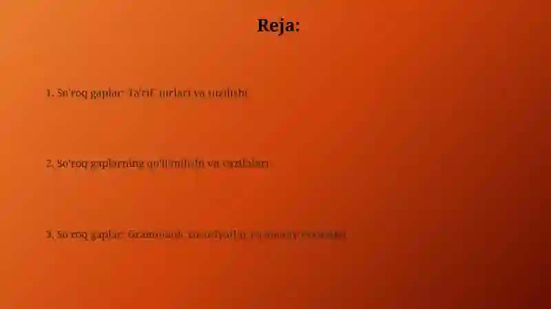 So'roq gaplar 2