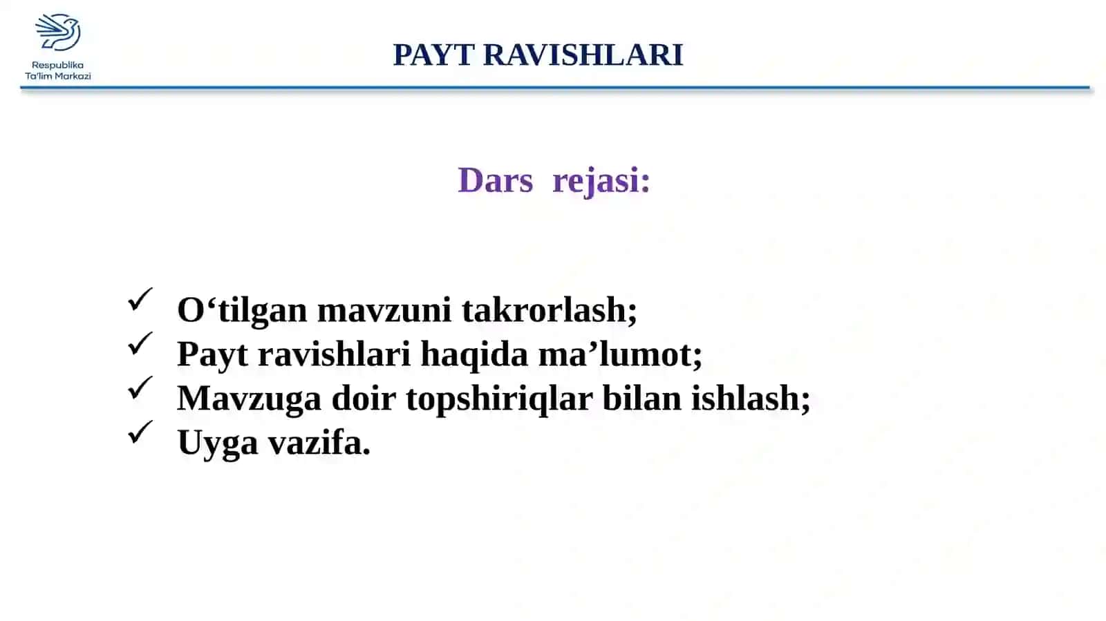 Payt ravishlari 2