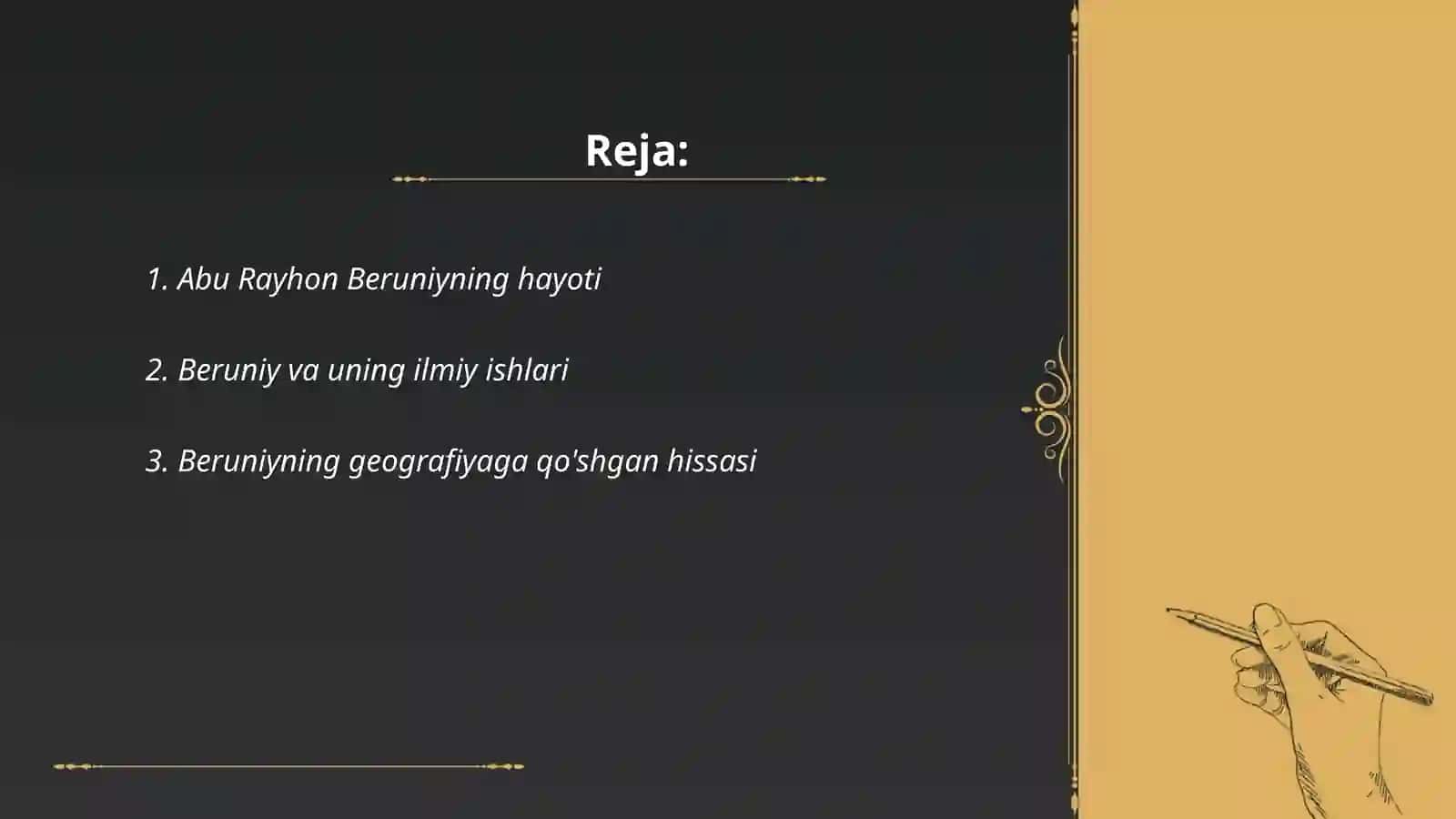 Abu Rayhon Beruniy 2