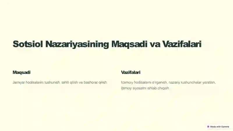 Sotsial nazariyasi 2