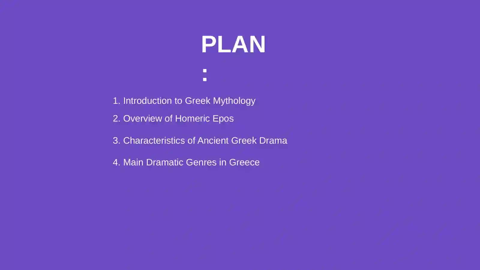 Greek Mythology Overview 2