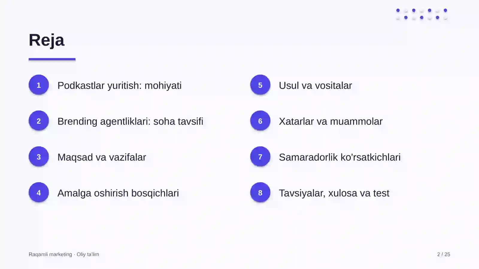Podkastlar yuritish: mohiyati 2