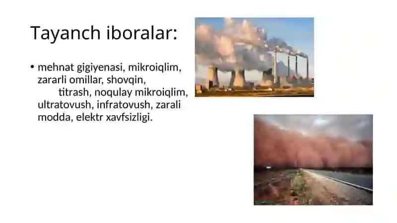 Ishlаb chiqаrish sаnitаriyasi vа uning аhаmiyati 2