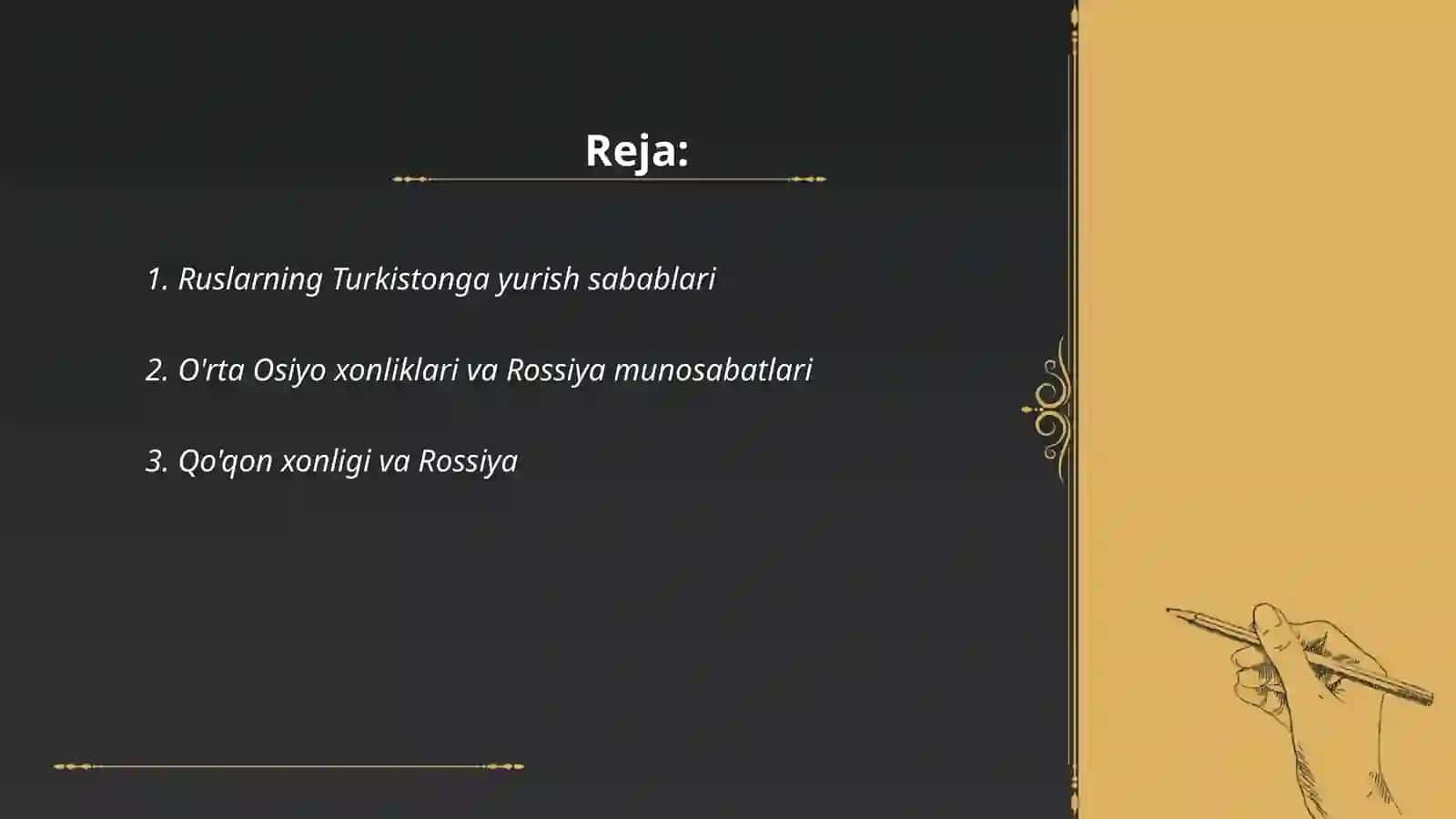 Ruslarning O'rta Osiyo xonliklariga bosqini 2