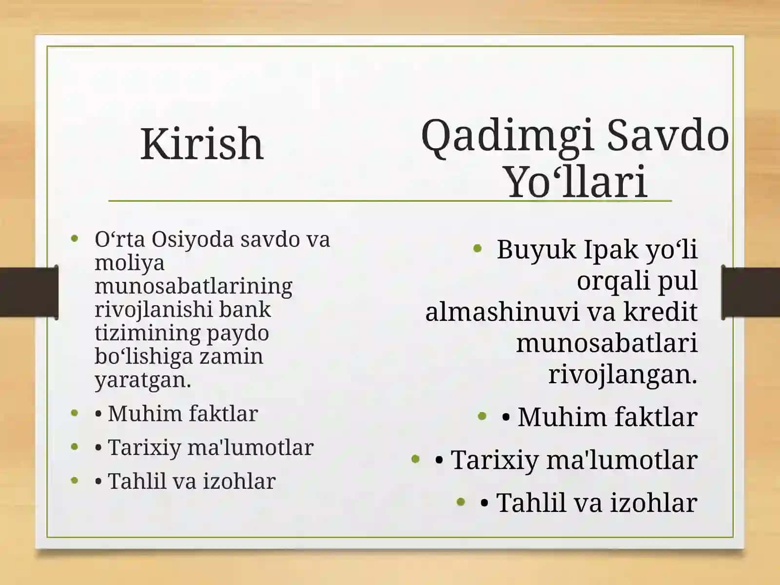 O‘rta Osiyoda Banklarning Kelib Chiqishi 2