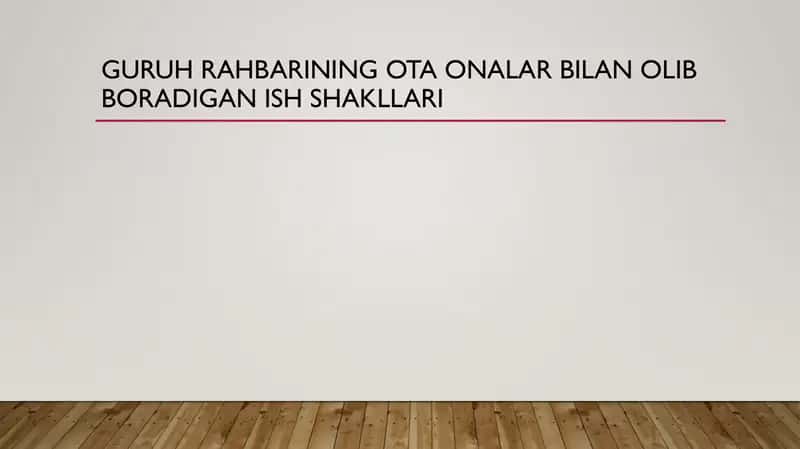 G’anijonova MUslimaning tarbiya fanidan tayyorlagan slayt 2
