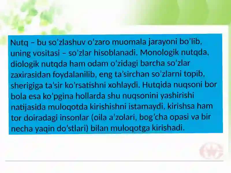 Maktabgacha ta’lim tashkilotida defektolog faoliyatini tashkil etish 2