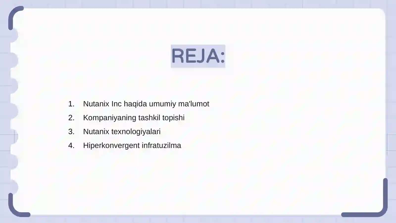 Nutanix Inc haqida umumiy ma'lumot 2