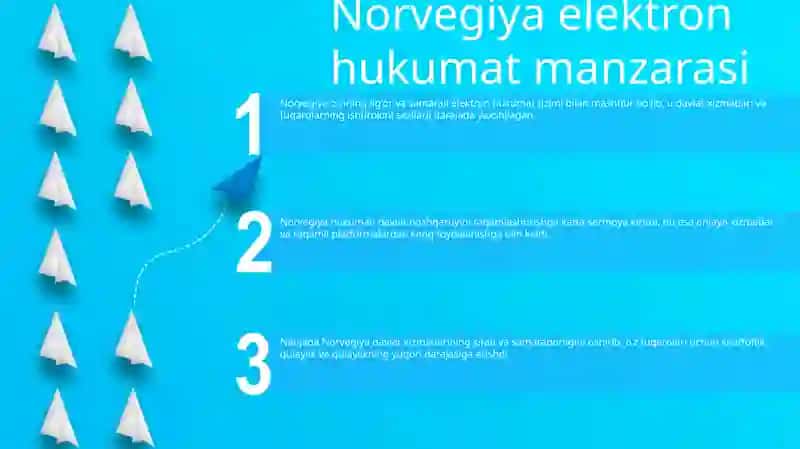 Elektron Hukumatning Joriy Etishning Norvegiya Tajribasi 2