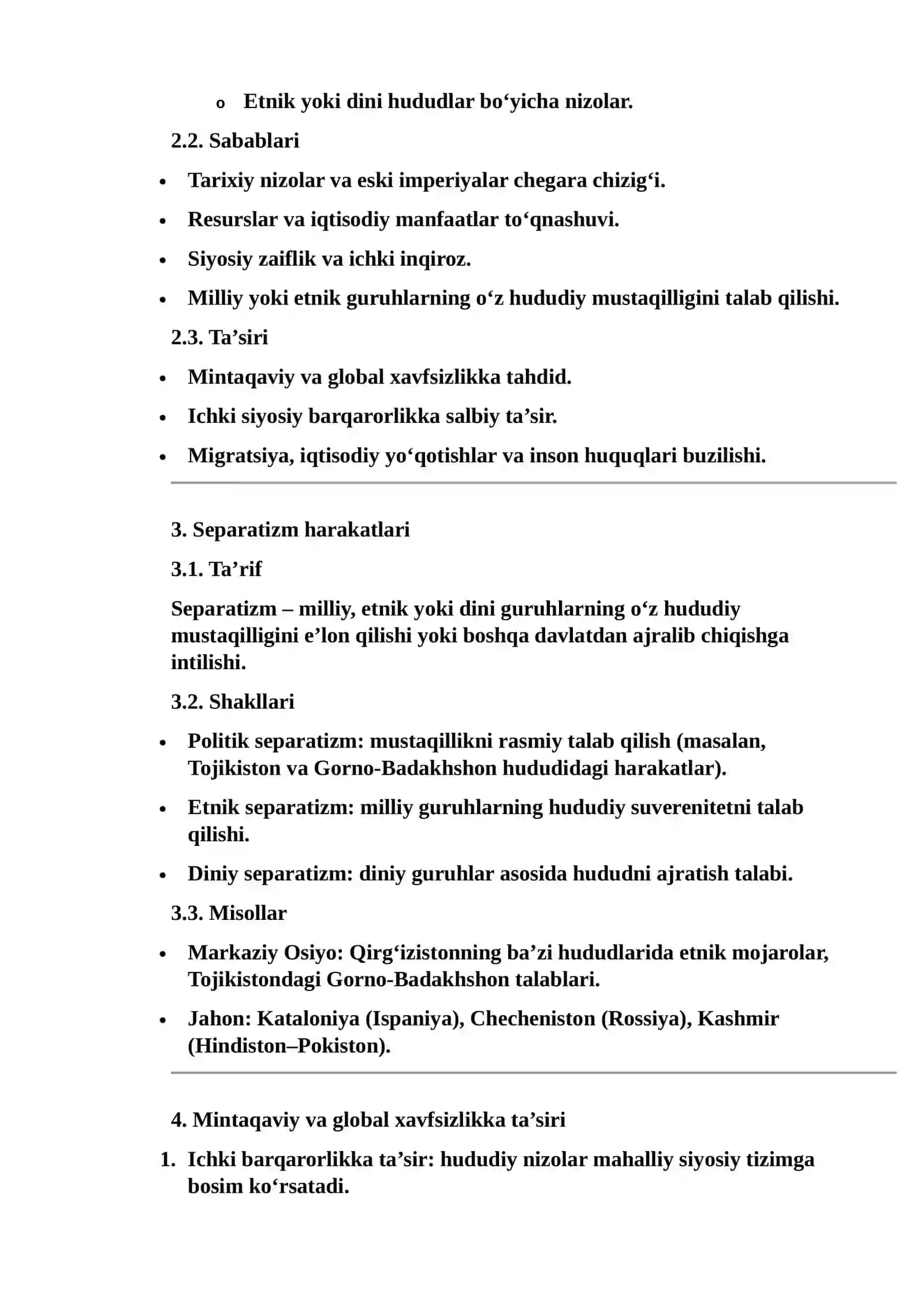 Qo’zimatov Mardonbekning Siyosiy geografiyasi fanidan tayyorlagan mustaqil ishi 2