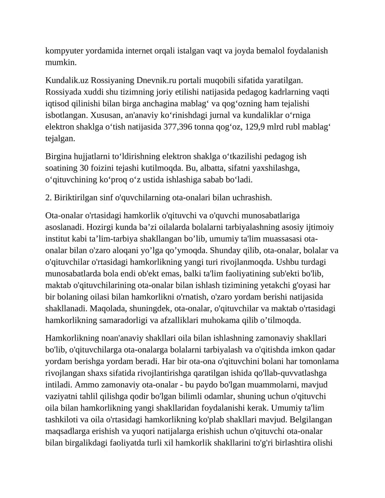 Kundalik elektron platformasi 2