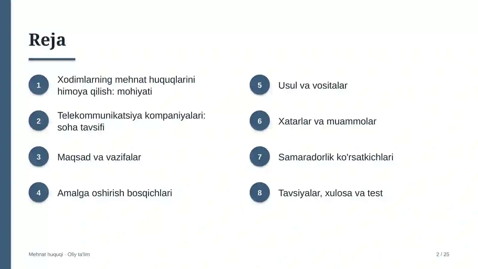 telekommunikatsiya kompaniyalarida xodimlarning mehnat huquqlarini himoya qilish 2779 2