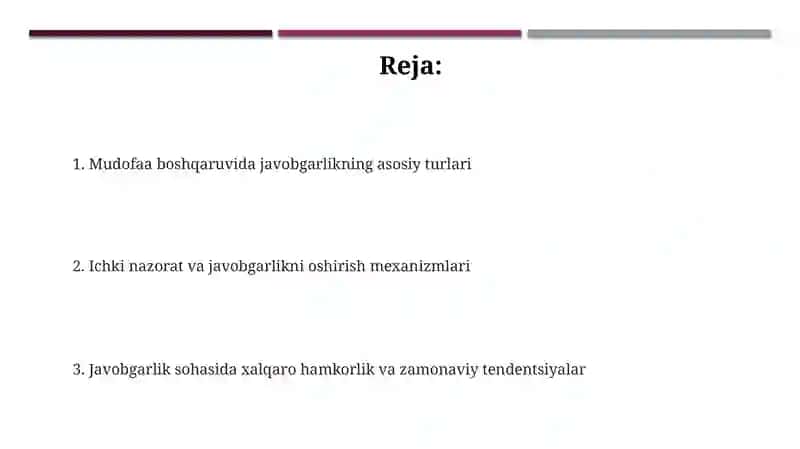Harbiy ma'muriy javobgarlik 2